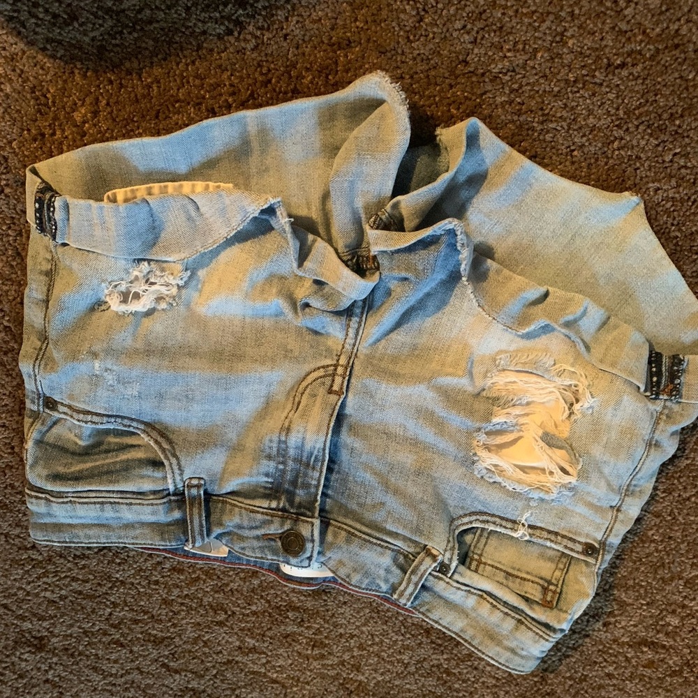 Jean shorts